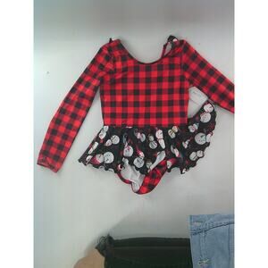 Dance Leotard Dress Leo Luvs   Intermediate Child Christmas Ballet Tap